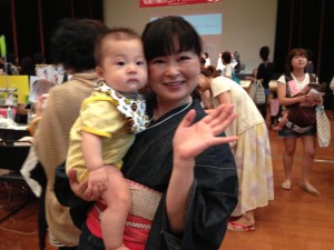 生徒さんの息子さんと